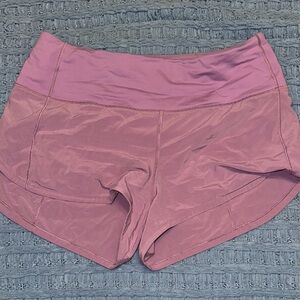 Women's Light Purple Lulu 2.5 inch High Waisted Shorts